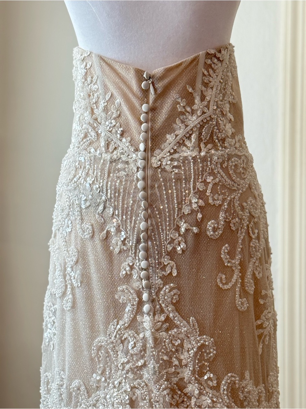Calla Blanche “Midge” Designer Wedding Dress - Size 20 Sample - Picture 6 of 12